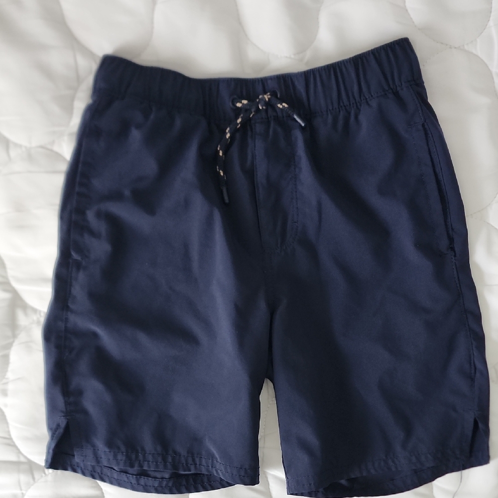 Gymboree Navy Blue Boys Drawstring Shorts